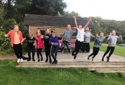 Young people at a local youth club